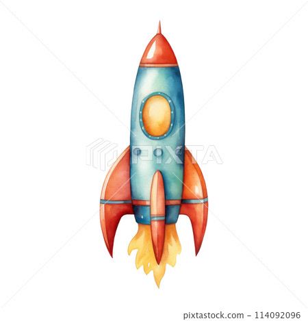 Colorful Rockets Standing Tall 114092096