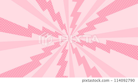Sunburst Lightning 16:9 Pink Sunburst Lightning 16:9 Pink 114092790