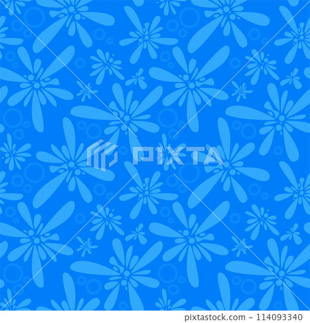 Simple floral seamless patterns Simple floral seamless patterns 114093340