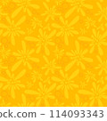 Orange plant seamless pattern, Looped Vector Background 114093343
