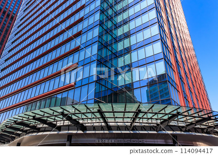 東京都港區三田的市區景觀（三田花園塔） 114094417