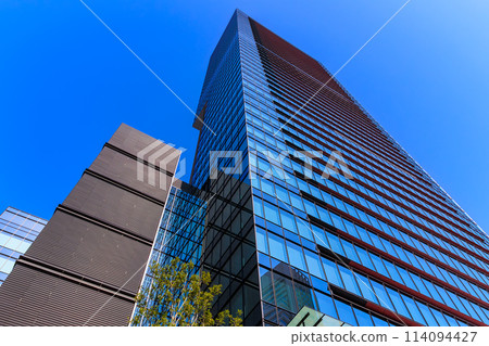 東京都港區三田的市區景觀（三田花園塔） 114094427