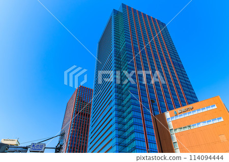 東京都港區三田的市區景觀(三田花園塔) 東京都港區三田的市區景觀(三田花園塔) 114094444