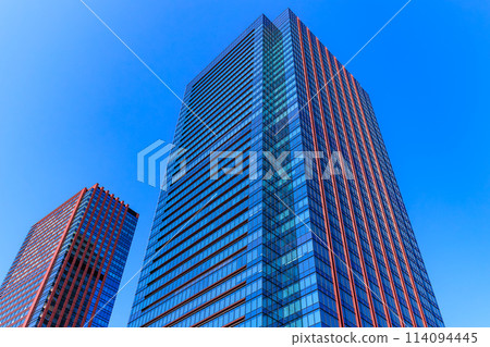 東京都港區三田的市區景觀(三田花園塔) 東京都港區三田的市區景觀(三田花園塔) 114094445