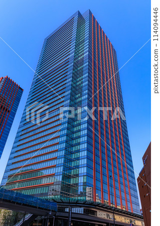 東京都港區三田的市區景觀（三田花園塔） 114094446