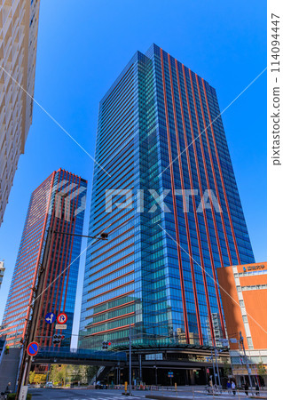 東京都港區三田的市區景觀(三田花園塔) 東京都港區三田的市區景觀(三田花園塔) 114094447