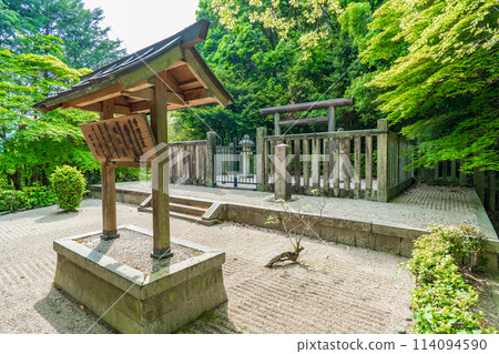 Takatori Town, Nara Prefecture, Ochi Kogami Mausoleum of the 35th Emperor Kogyoku and the 37th Emperor Saimei 114094590