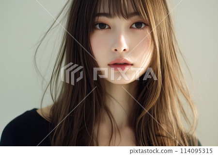 美女模特兒/美女“AI生成圖像” 114095315