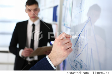 Smart corporate worker Smart corporate worker 114096254