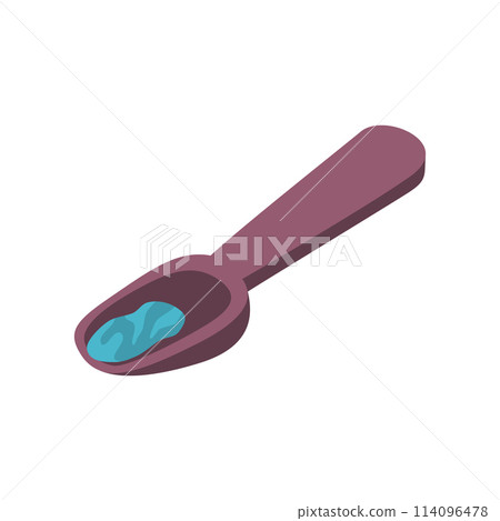 Cartoon Color Wooden Shovel Marijuana CBD Concept Flat Design Style Isolated on a White Background. Vector illustration Cartoon Color Wooden Shovel Marijuana CBD Concept Flat Design Style Isolated on a White Background. Vector illustration 114096478