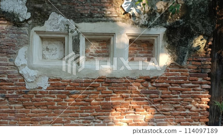 grunge concrete wall textured surface abstract background wallpaper panorama 114097189