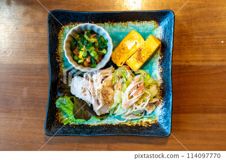 美味的早餐盤 114097770