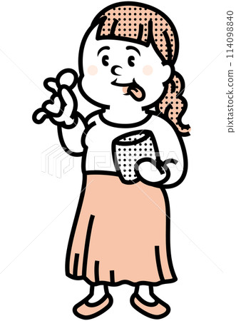 胖子插畫（女） 114098840