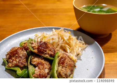 美味的釀辣椒肉 美味的釀辣椒肉 114098849