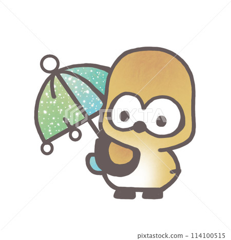 雨傘和貓頭鷹 114100515