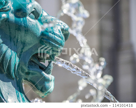 The Fountain of the Lions Portuguese Fonte dos Leoess a 19th-century fountain built by French company 114101418