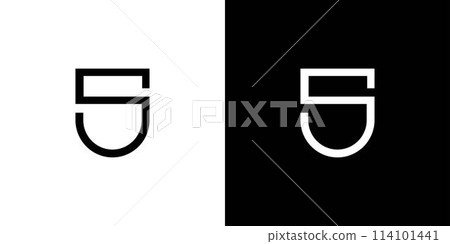 Unique and modern S logo design 114101441