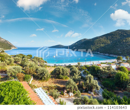 Lefkada coast beach summer view (Greece) Lefkada coast beach summer view (Greece) 114103643