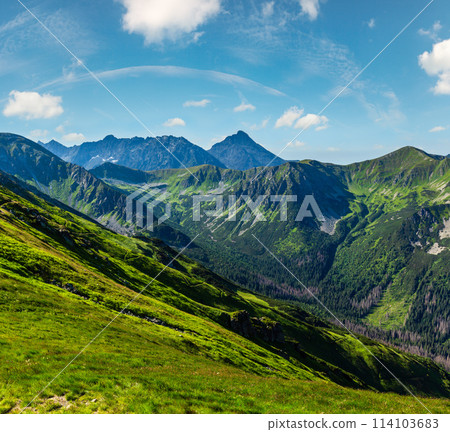 Summer Tatra Mountain, Poland Summer Tatra Mountain, Poland 114103683