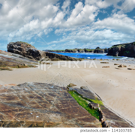 Praia Das Illas, Spain (Galicia). Praia Das Illas, Spain (Galicia). 114103785
