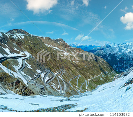 Summer Stelvio pass (Italy) Summer Stelvio pass (Italy) 114103982