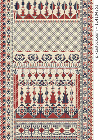 Palestinian Tatreez, template pattern 22 114104253