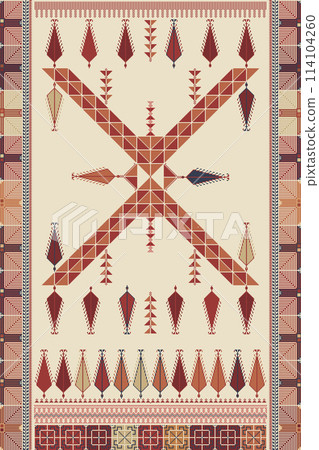 Palestinian Tatreez, template pattern 25 114104260