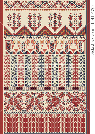 Palestinian Tatreez, template pattern 28 114104265