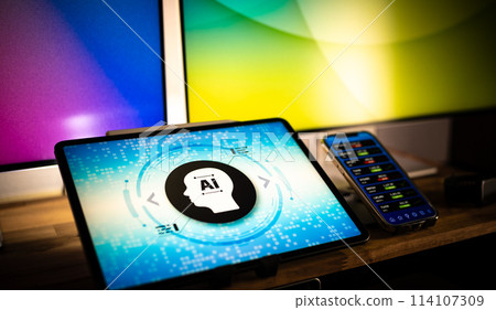 AI-related applications on tablets AI-related applications on tablets 114107309