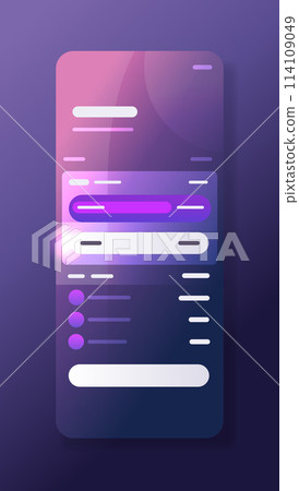 online banking smart wallet payment mobile application fintech business investment concept vertical 114109049