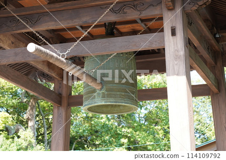 Temple bell tower Temple bell tower 114109792