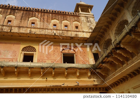 印度齋浦爾郊區的琥珀堡建築 114110480