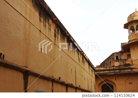 印度齋浦爾郊區的琥珀堡建築 114110624