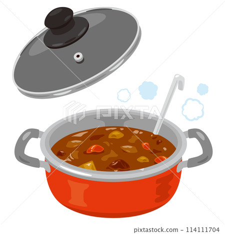 Curry roux in a pot Curry roux in a pot 114111704