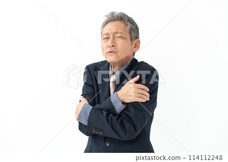 Senior men in suits 114112248