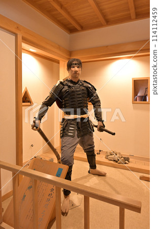 Exhibition inside the Fukuchiyama Castle tower (Fukuchiyama, Kyoto Prefecture) 114112459