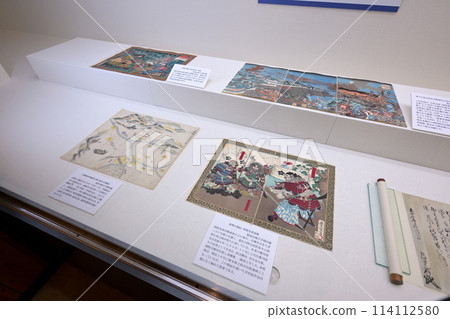 Exhibits inside the Fukuchiyama Castle tower (Fukuchiyama, Kyoto Prefecture) Exhibits inside the Fukuchiyama Castle tower (Fukuchiyama, Kyoto Prefecture) 114112580