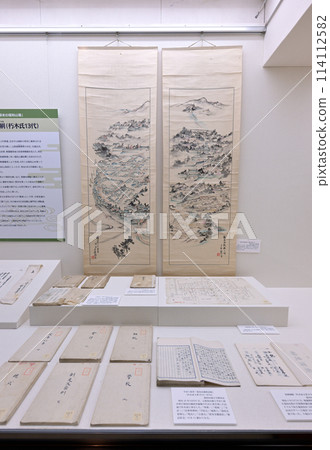 福知山城天守閣內的展覽(京都府福知山市) 福知山城天守閣內的展覽(京都府福知山市) 114112582