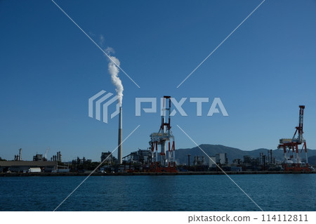 面向瀨戶內海的周南工業區 114112811