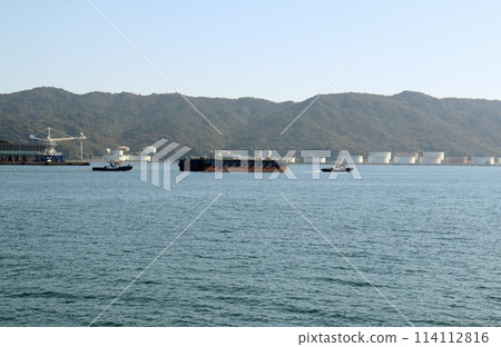 面向瀨戶內海的周南工業區 114112816