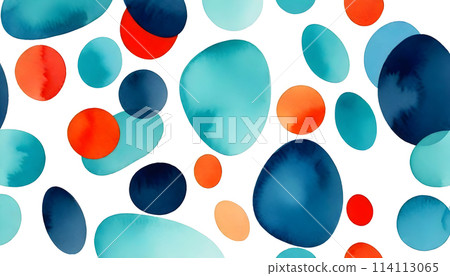 简约漂亮的抽象艺术图形背景素材 114113065