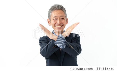 Senior men in suits Senior men in suits 114113730