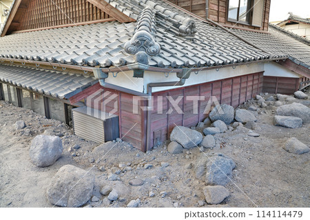 [Debris flow damaged house preservation park] Fukae-cho, Minamishimabara City, Nagasaki Prefecture 114114479