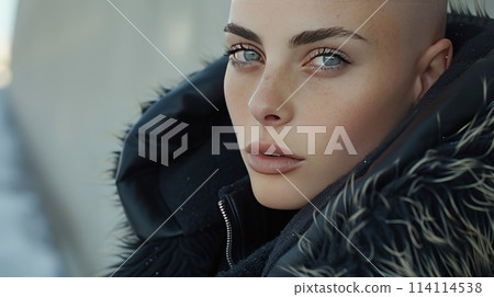 Skin head women 114114538