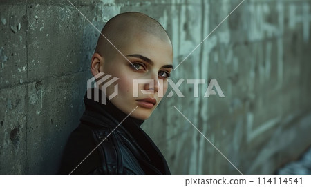 Skin head women Skin head women 114114541