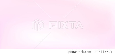 Gloss rose gradient background. Blurred light pastel pink wallpaper. Smooth liquid pinkish rosy backdrop. Sweat cotton candy texture for banner, poster, flyer, cover, brochure, magazine. Vector 114115695