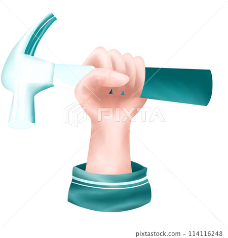 A hammer is a tool used in the carpentry profession A hammer is a tool used in the carpentry profession 114116248