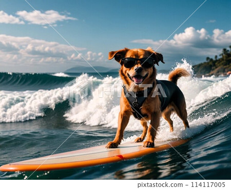 海洋!狗衝浪者乘風破浪 海洋!狗衝浪者乘風破浪 114117005