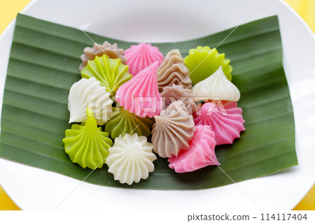 Allure, Colorful Thai sweet dessert Allure, Colorful Thai sweet dessert 114117404