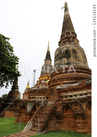 Thai Ayutthaya Wat Yai Chai Monkong Thai Ayutthaya Wat Yai Chai Monkong 114118143